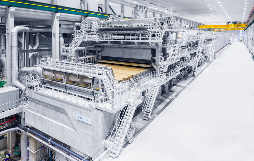 SCA optimiza la máquina de papel con soluciones de digitalización de Voith y BTG